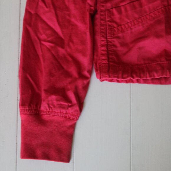 Aeropostale Red Lightweight Zip Up Jacket - Picture 6 of 8